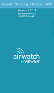AirWatch Samsung ELM Service For PC installation