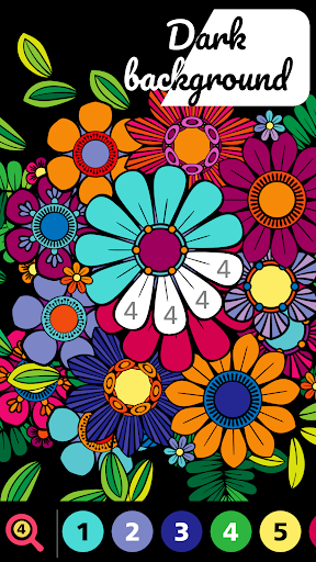 Ink Number Coloring for Adults Screen 2