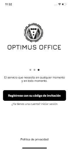 Android application Optimus Office screenshort