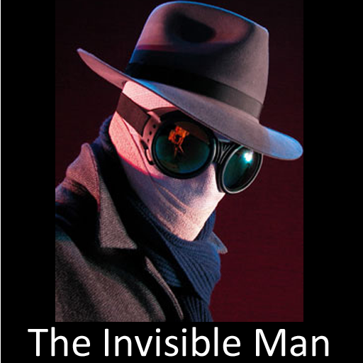 The Invisible Man by H.G.Wells logo