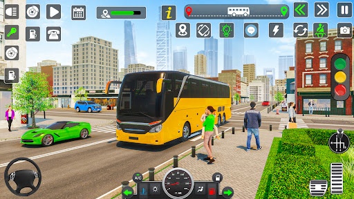 Android application Auto Coach Bus Driving School screenshort