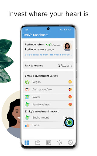 Android application Vesgo screenshort