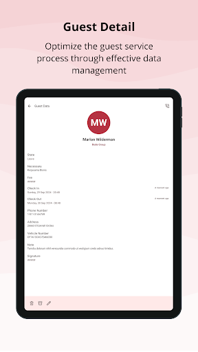 Tamukita - Digital Guest Book screenshot 7