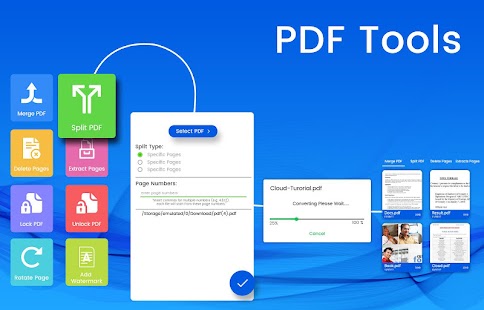 PDF Tools - Merge, Rotate, Split & PDF Utilities Screenshot