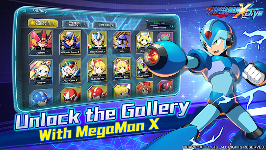 Mega Man X Dive Mod APK 8.4.0 (Unlimited money) 2