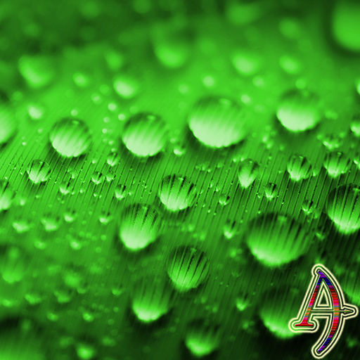 Dew Drops Green Theme Xperien