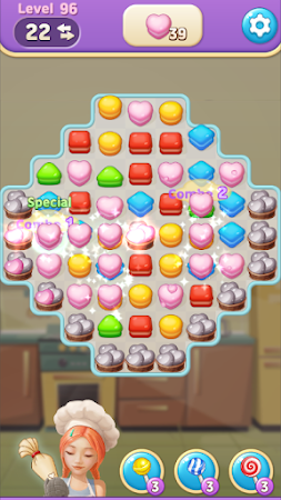 Game screenshot Sweet Macaron : Match 3 apk download