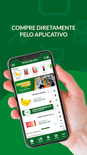 Android application França Delivery screenshort