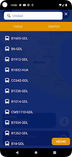 Geo Rastreo Screen 2
