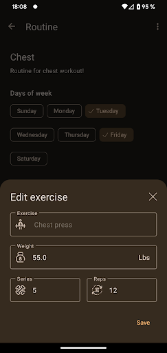 GGym Screen 3