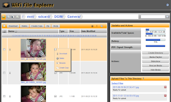 screenshot of WiFi File Explorer PRO