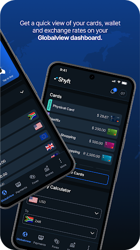 Shyft – Global Money App Screen 2