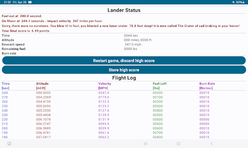 Lunar Lander