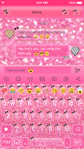 Pink Glitter Keyboard Theme For PC installation