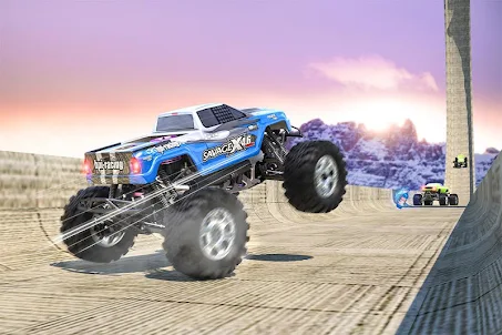 Extreme Monster Truck Stunt:US Monster Racing Game