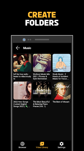 Video URL Player & Library PRO Screen 3