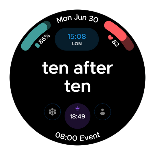 Obscurity - Text Watchface logo