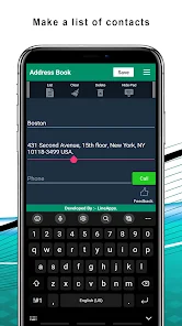 Address book app - ContactBase. Download for free