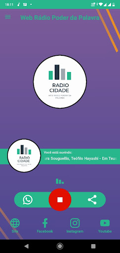 Web Rádio Poder da Palavra Screen 3