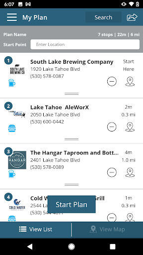 Screenshot of Visit Lake Tahoe
