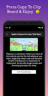 Dude Theft Wars Guide, Cheat Codes & Tips 1.1 screenshots 3