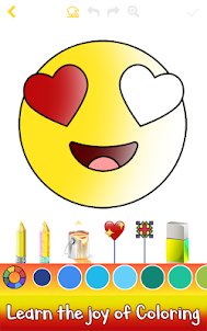 Learn To Draw Emoji Coloring