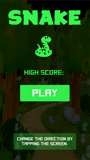 Android application Snake screenshort