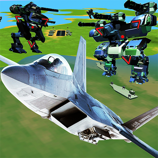 F22 против роботов - Воздушная