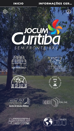 Android application Jocum Curitiba screenshort