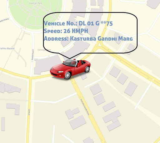 Hawk Visions GPS Tracking App Screen 2