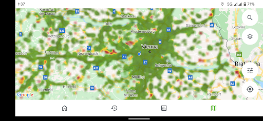 Screenshot of RTR-NetTest 3G/4G/5G IPv4/6
