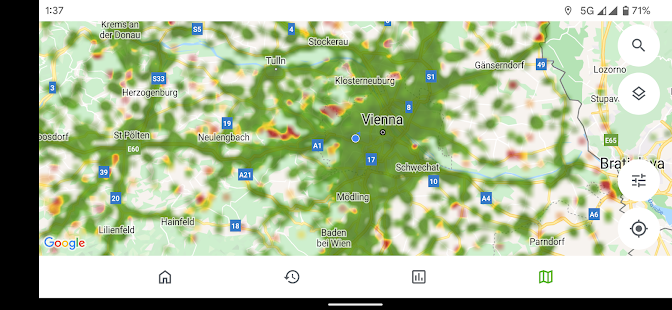 RTR-NetTest 3G/4G/5G IPv4/6 Screenshot