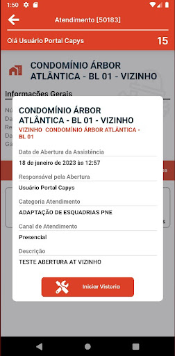 CAPYS Assistência EMCCAMP Screen 3