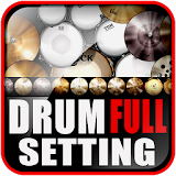 Real Drum Full Setting icon