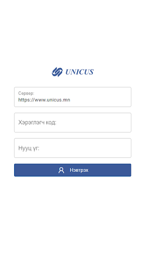 Android application Unicus screenshort