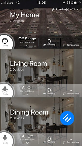 Android application evoAPP by evotech screenshort