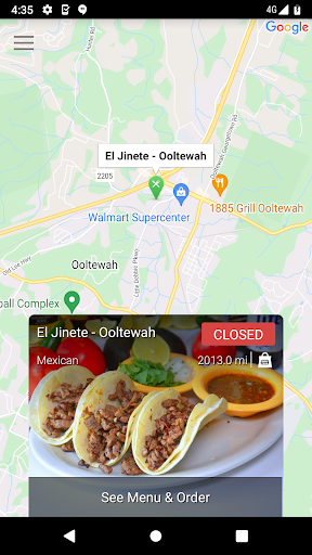 El Jiente Mexican Rest Screen 2