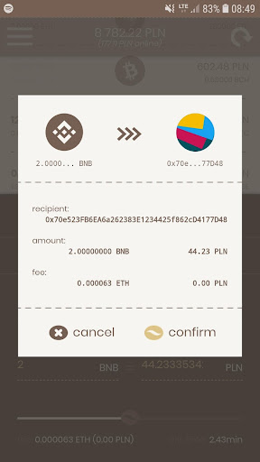 Coffee Wallet Screenshot 3 - AppWisp.com