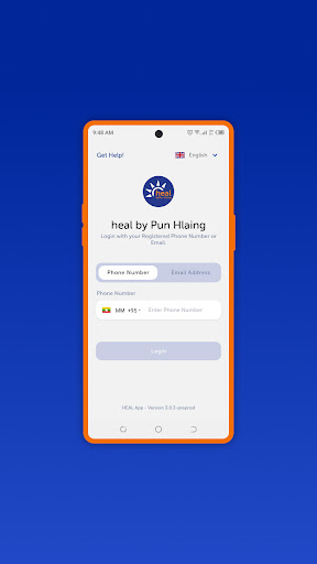 Android application heal by Pun Hlaing screenshort