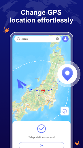 Android application MocPOGO - Fake GPS, JoyStick screenshort