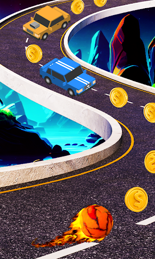 Road Rolling Ball Screen 2