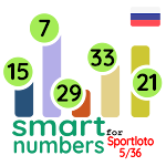 smart numbers for Gosloto 5/36 Apk