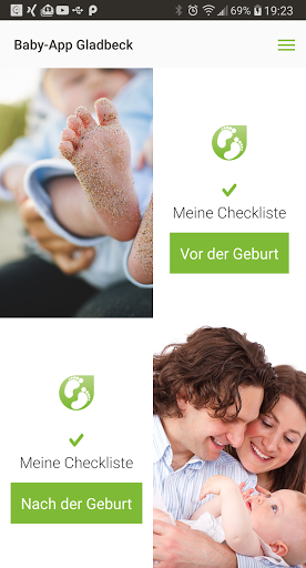 Android application Baby-App Gladbeck screenshort