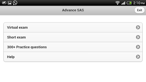 Advance SAS Practice Exam Pro