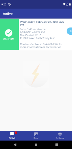Android application verificathor screenshort