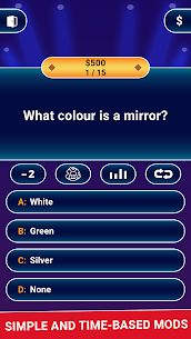 Free MILLIONAIRE TRIVIA Game Quiz Download 4