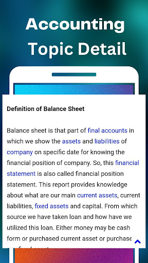 B.Com Accounting Study App Screen 3