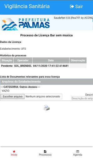 Vigilância Sanitária Screen 3