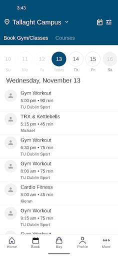 TU Dublin Sport Screenshot 2 - AppWisp.com