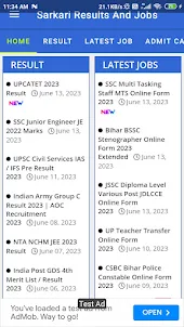 Sarkari Result & Job Find App